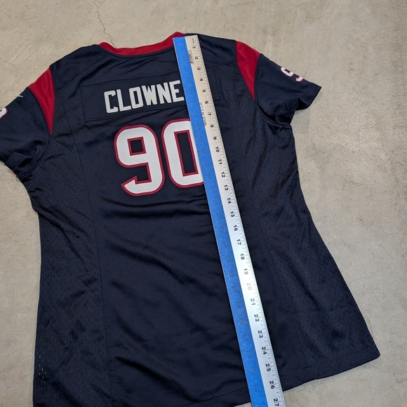Nike Houston Texans Jadeveon Clowney Jersey Women's L Navy 90 - Picture 6 of 7